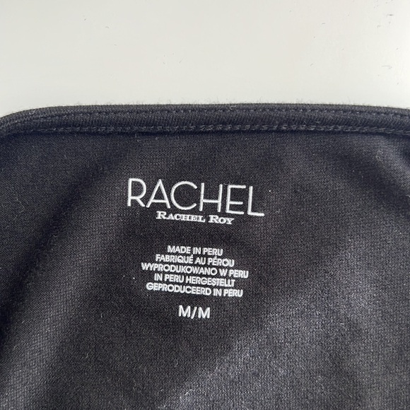 RACHEL Rachel Roy Black Top Size M - Picture 4 of 4